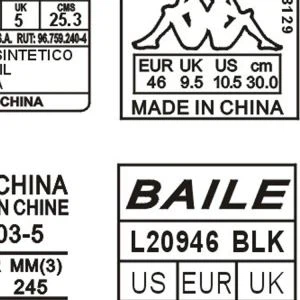 신발 혀 실리콘 열 씰 마크